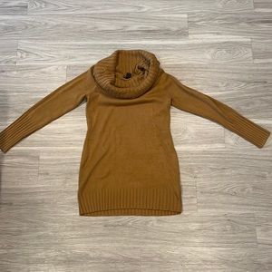 Knitted Turtle Neck Dress